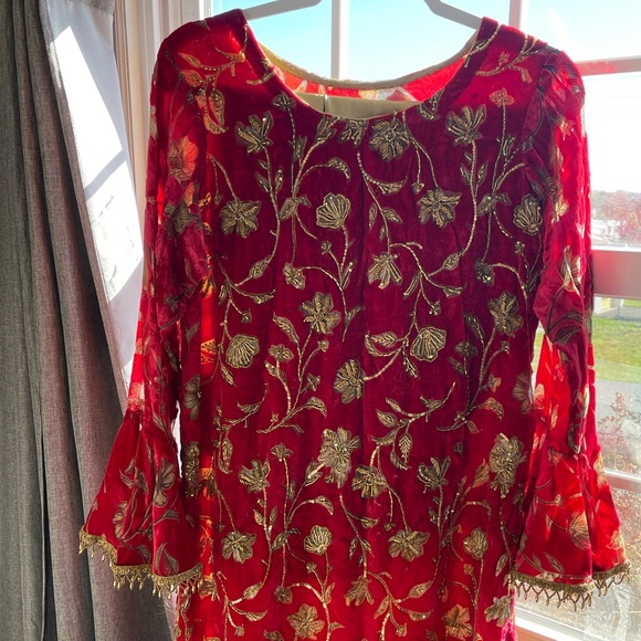 Pakistani shalwar kameez 2 piece - Picture 2 of 5